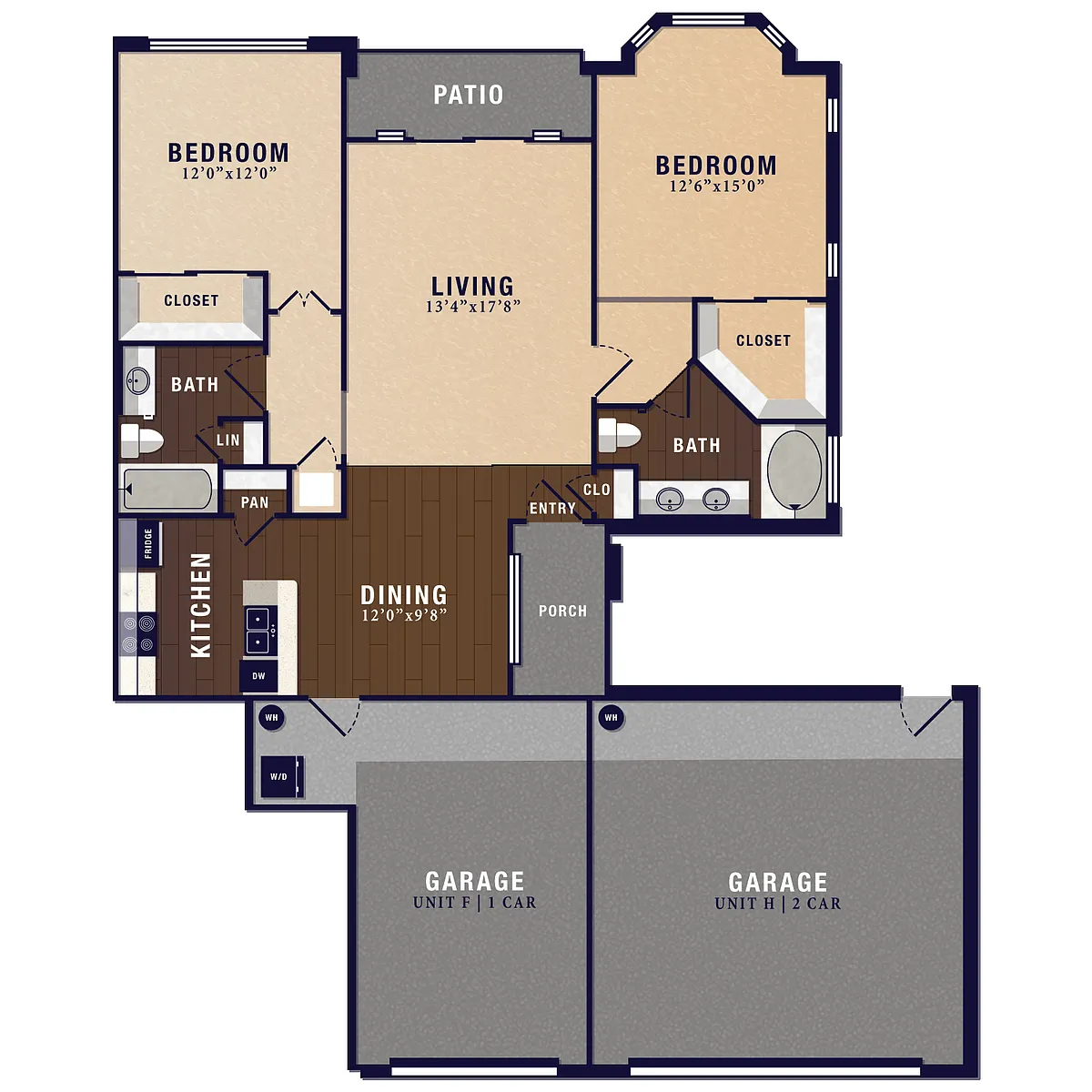Floor plan B1