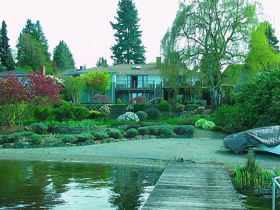 view of house from lake
