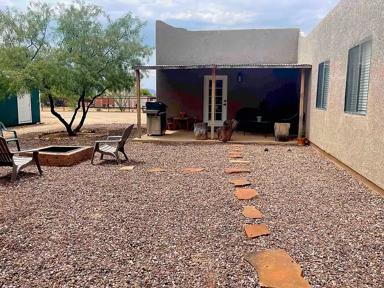 Back patio