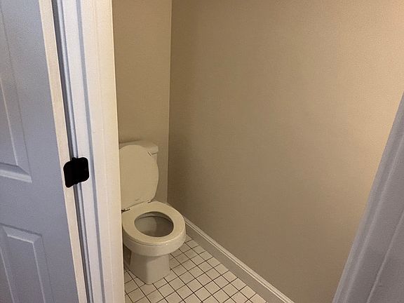 First floor half bath