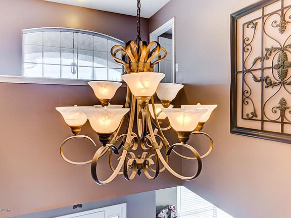 Gorgeous Chandelier in Foyer