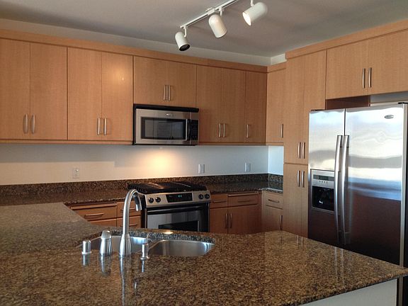 Kitchen stainless steel fridge