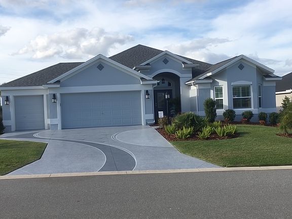 Acrylic Painted Driveway