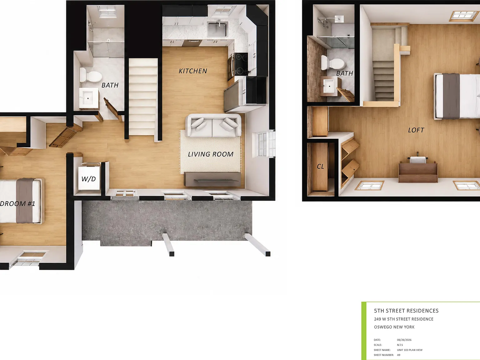 2 bed, 800 sqft, $1,700 — Photo 1
