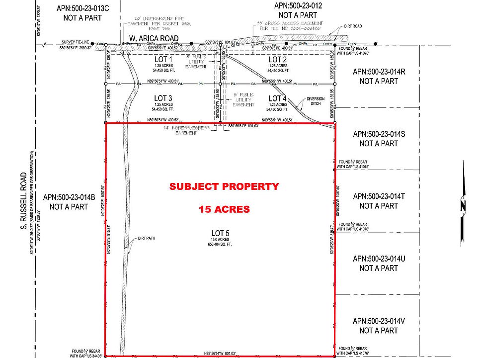 2nd image of LOT 5 W ARICA (NO ADDRESS) Road #5