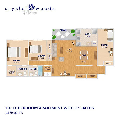 Floor plan The Carlyle