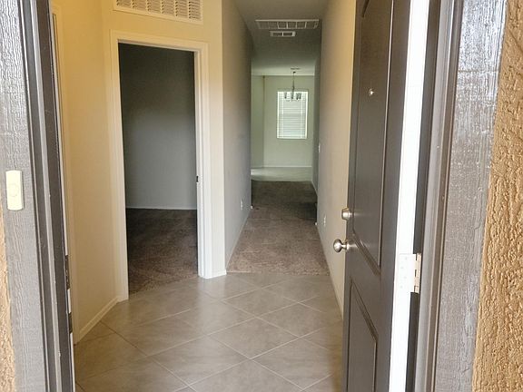 Hallway from front door looking inside.