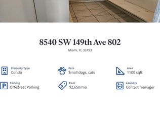 8540 SW 149th Ave APT 802, Miami, FL 33193