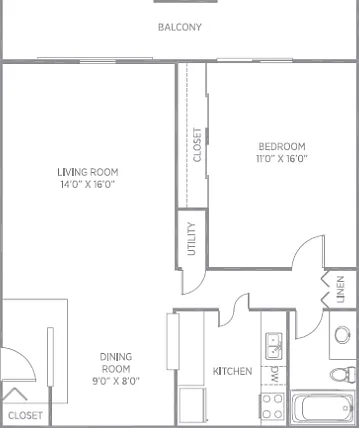 One Bedroom One Bedroom
