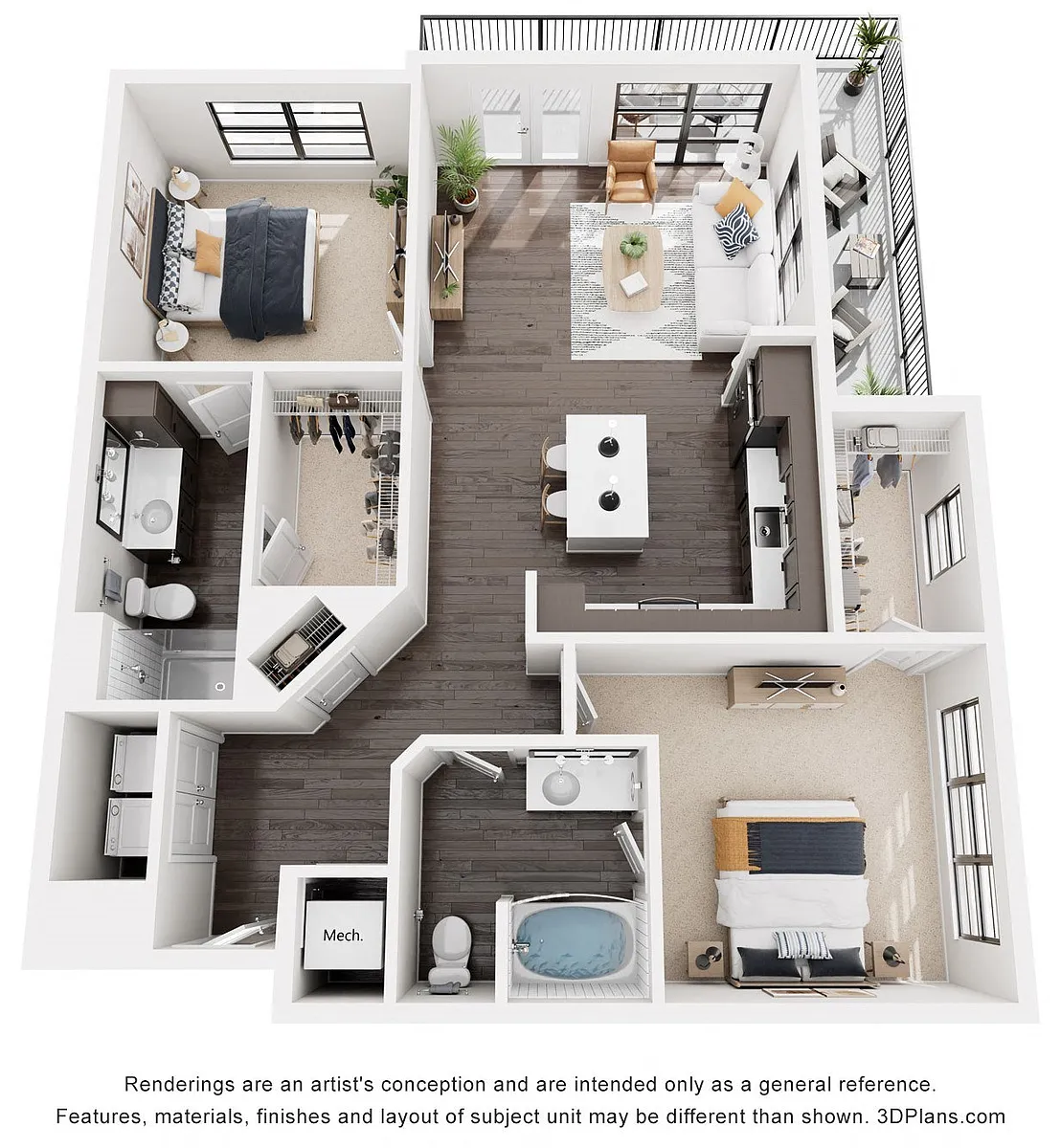 Floor plan Irondale