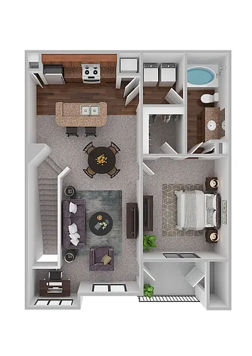 Floor plan 1DV