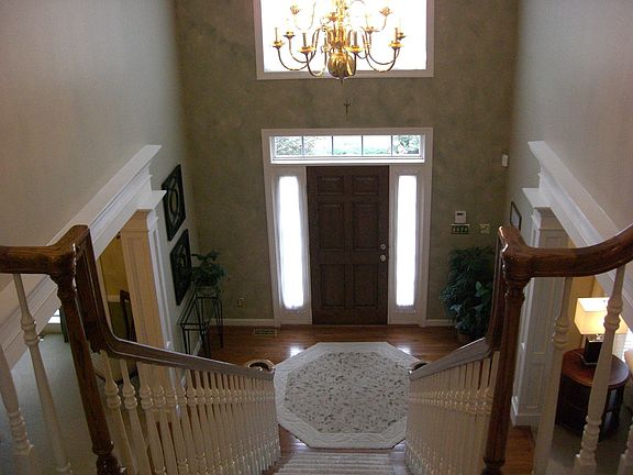 Gracious two story entrance Foyer