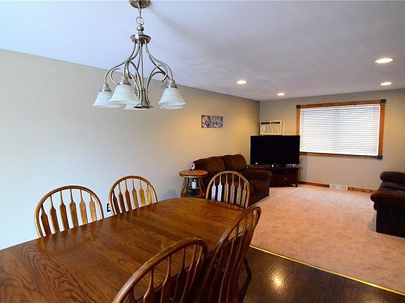 Open floor plan allows for a large dining area - perfect for your entertaining