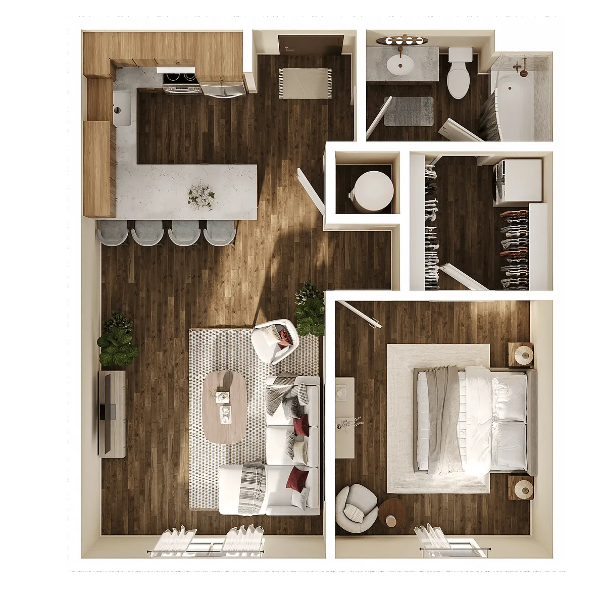 Floor plan Gregory