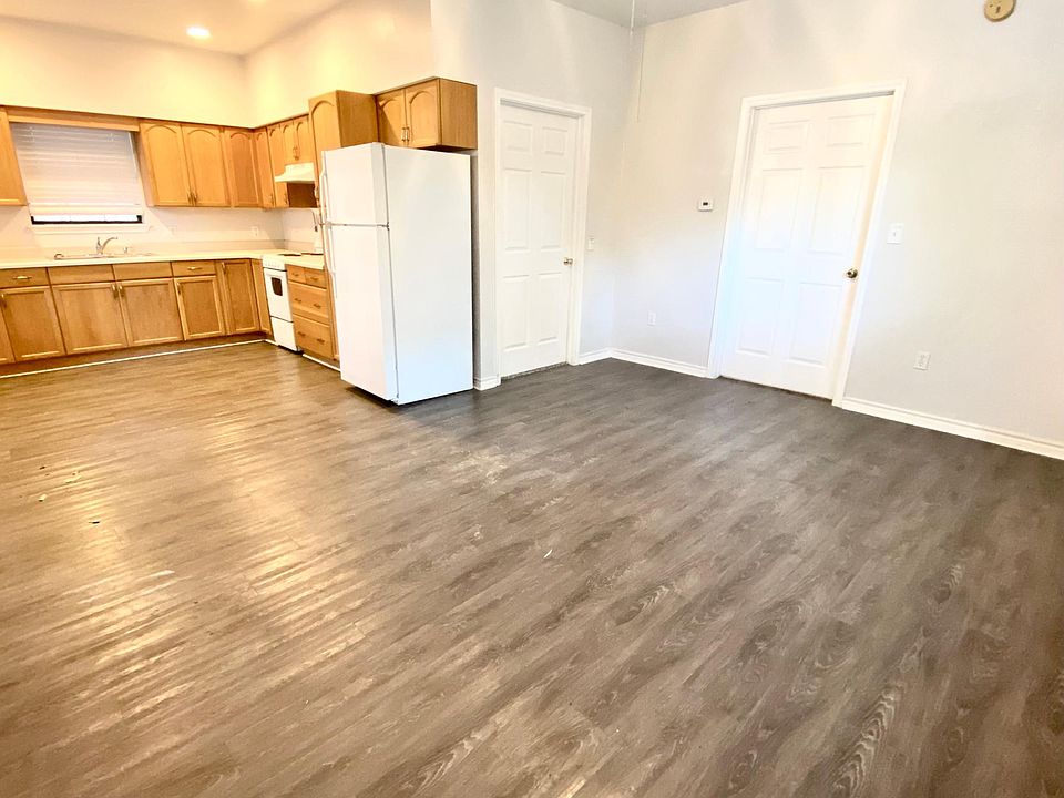 Living room and kitchen