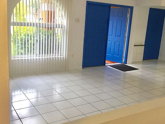 Main door to living room