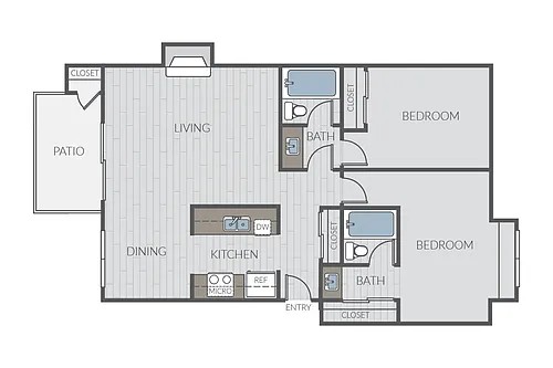 Floor plan Plan 2C