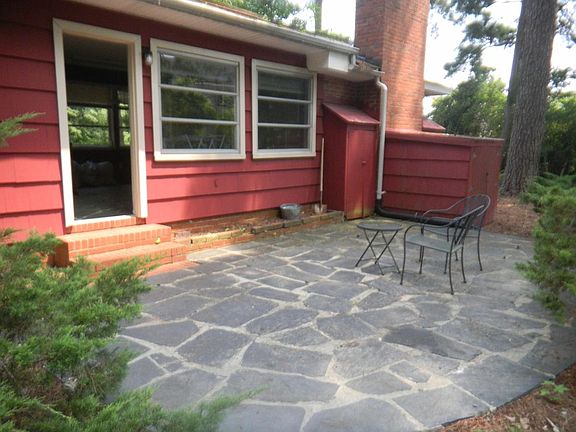 Private Patio on back