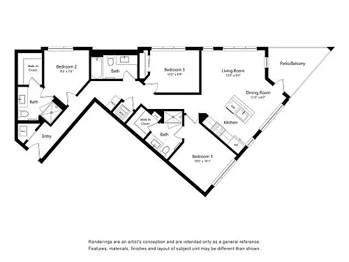 Floor plan C1