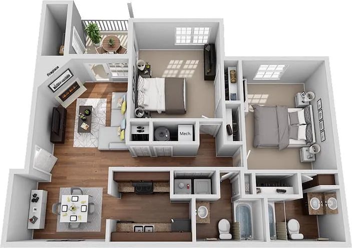 Floor plan The Holly