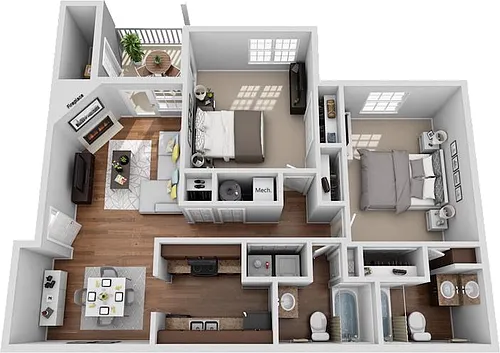 Floor plan The Holly