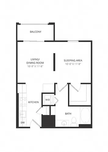 Floor plan The Walker