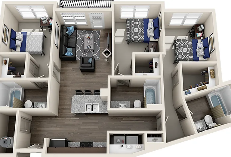 C2 Signature 1505 Apartments Near NC State University Raleigh North Carolina NCSU