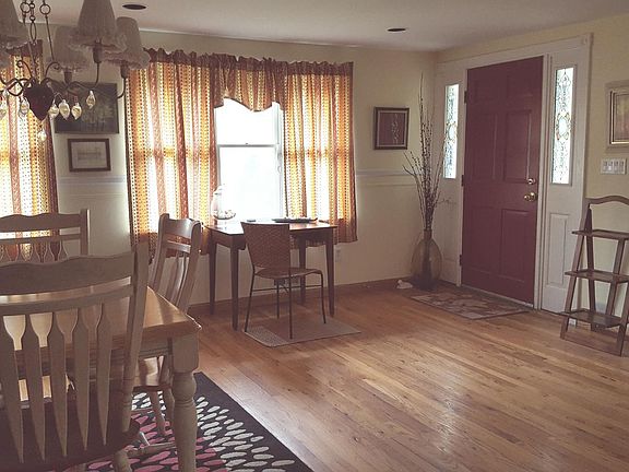 Entryway into open concept living