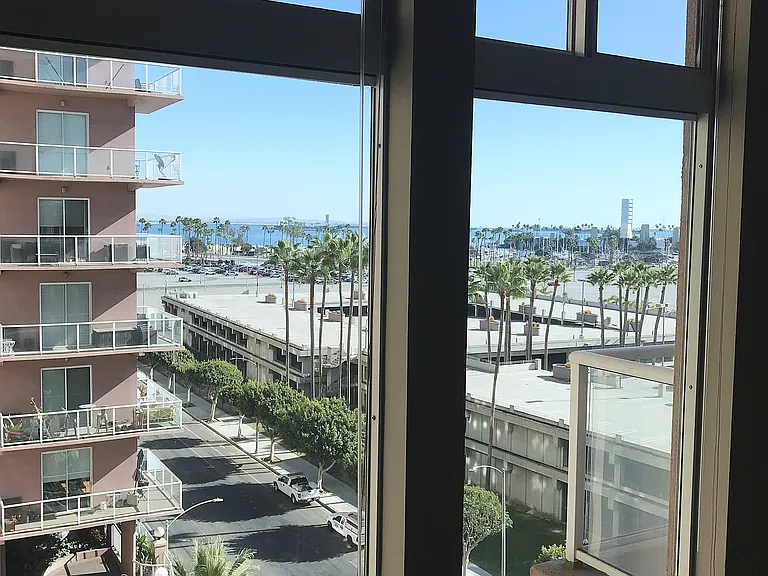 Bedroom Window View - Beach and Harbor