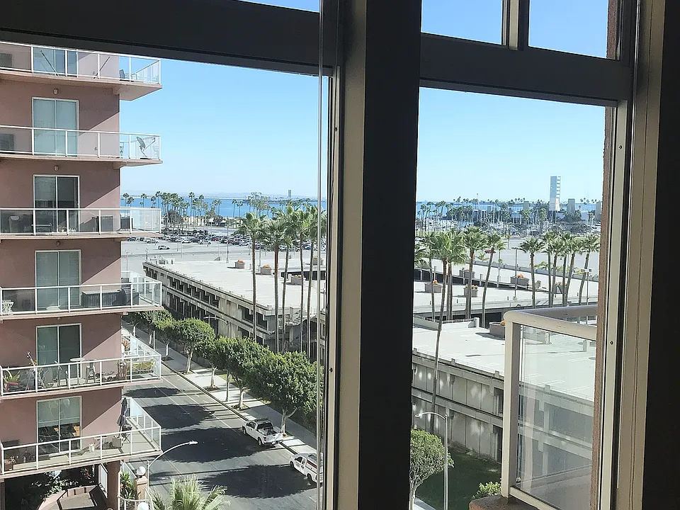 Bedroom Window View - Beach and Harbor