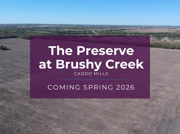 Homes Available Soon, Preserve at Brushy Creek