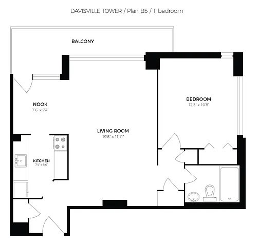 Floor plan 303