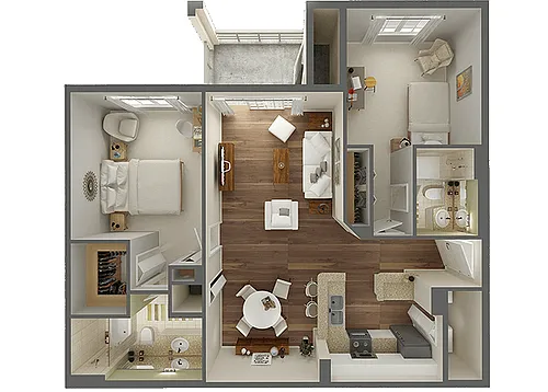 Floor plan Pierce