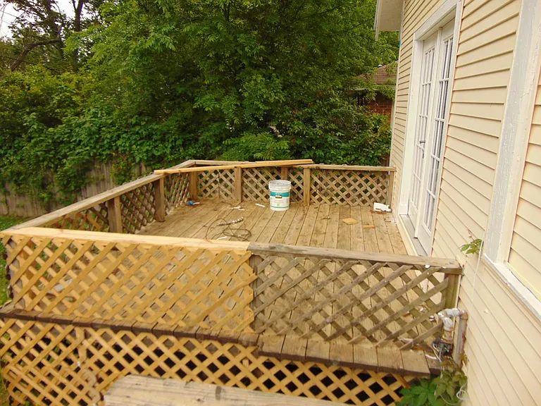 Enclosed Deck off of Master Bedroom