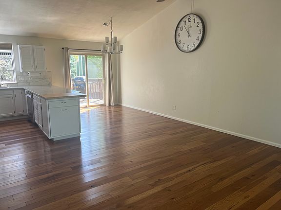 Living area into dining