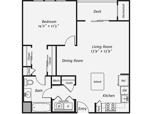 Floor plan A7