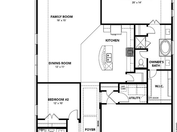 Mahogany Floor Plan