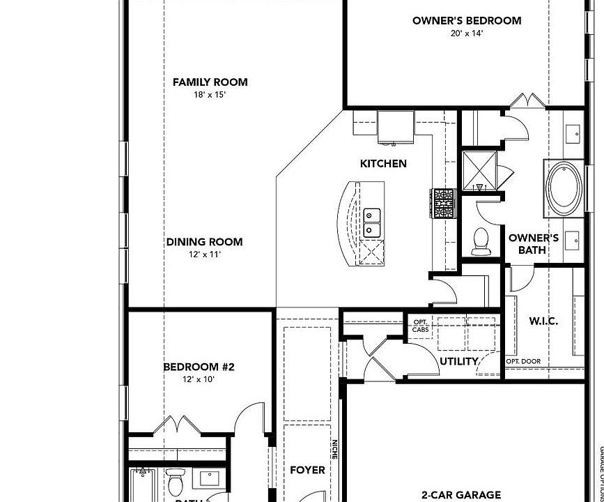 Mahogany Floor Plan