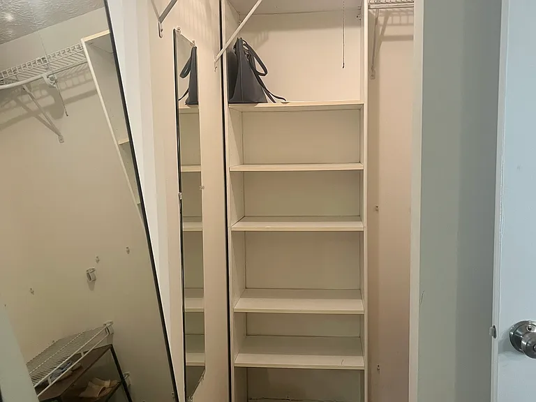 Master bedroom closet