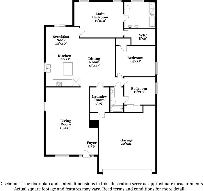 3 bed, 2.0 bath, 1751 sqft, $2,265 — Photo 2