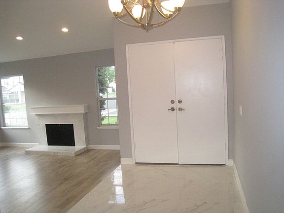 Double door entrance!