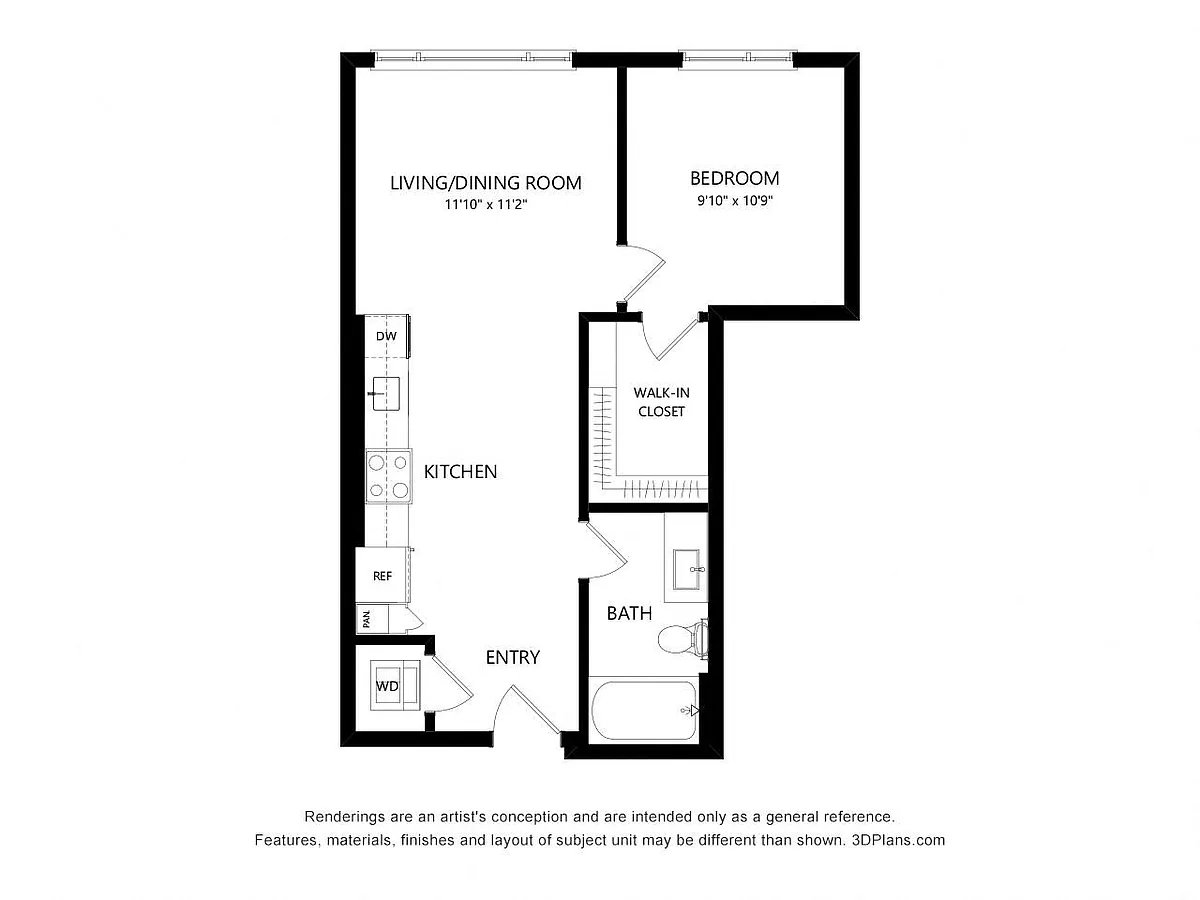 Floor plan A10B
