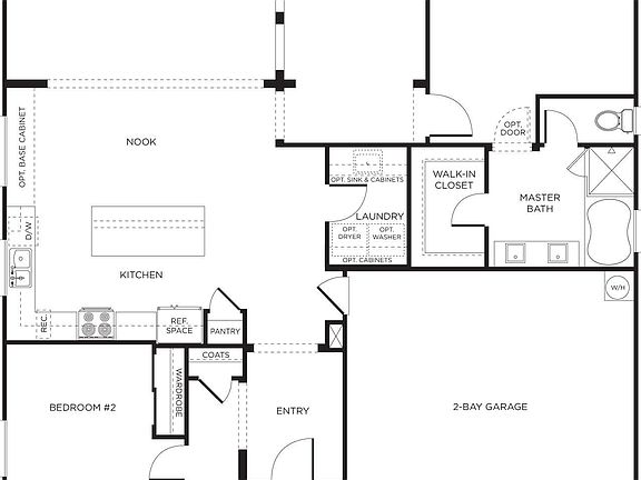 LivingSmart Homes Eldorado Ridge Plan 1 Floorplan