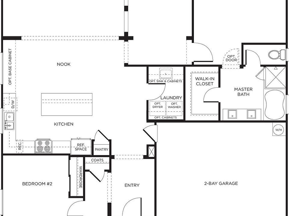 LivingSmart Homes Eldorado Ridge Plan 1 Floorplan