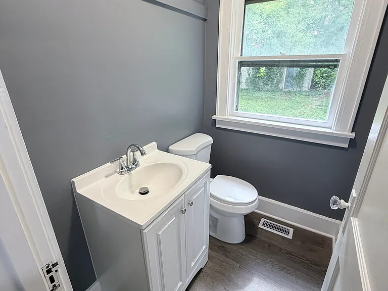half bath on main floor