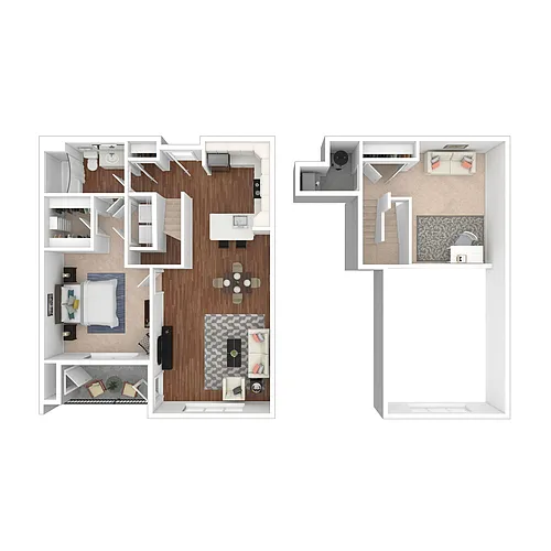 Floor plan A-2 Loft