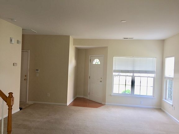view of living room from dining room