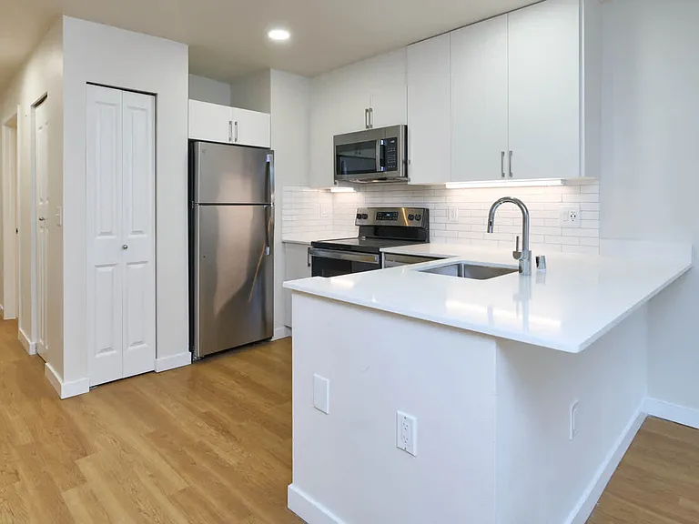 Kitchen with Stainless Steel Appliances