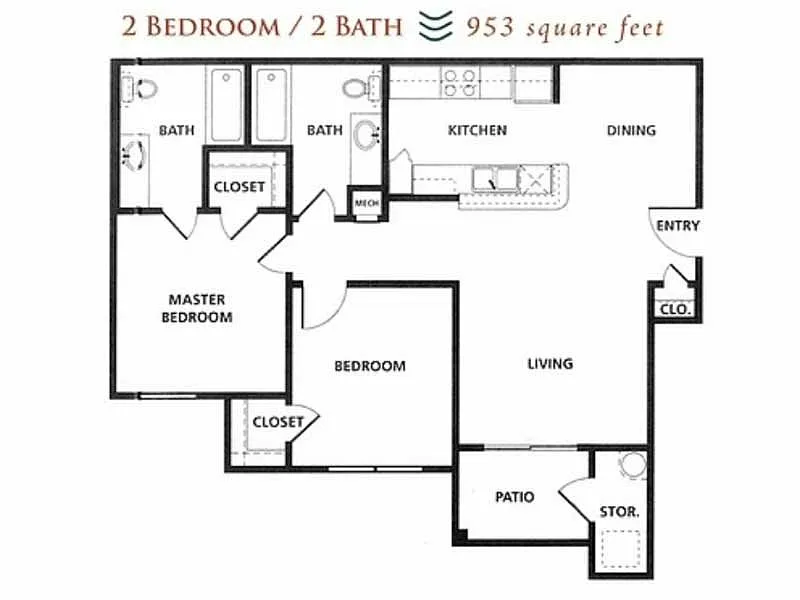 Floor plan Bond