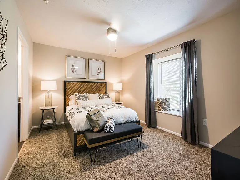 Large Main Bedroom with En-suite Bathroom & Closet